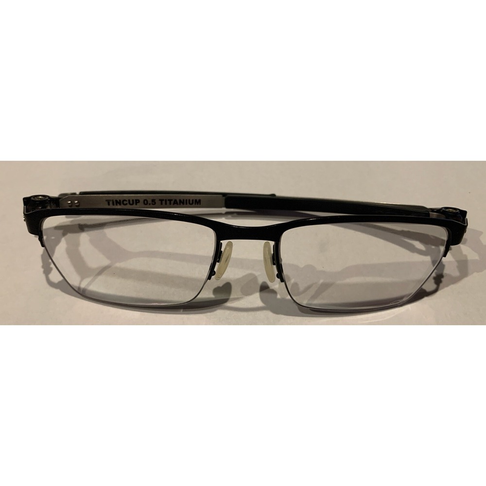 Oakley TinCup 0.5 Titanium OX5099-0153 Powder Coal Half Rim Eyeglass FRAMES ONLY